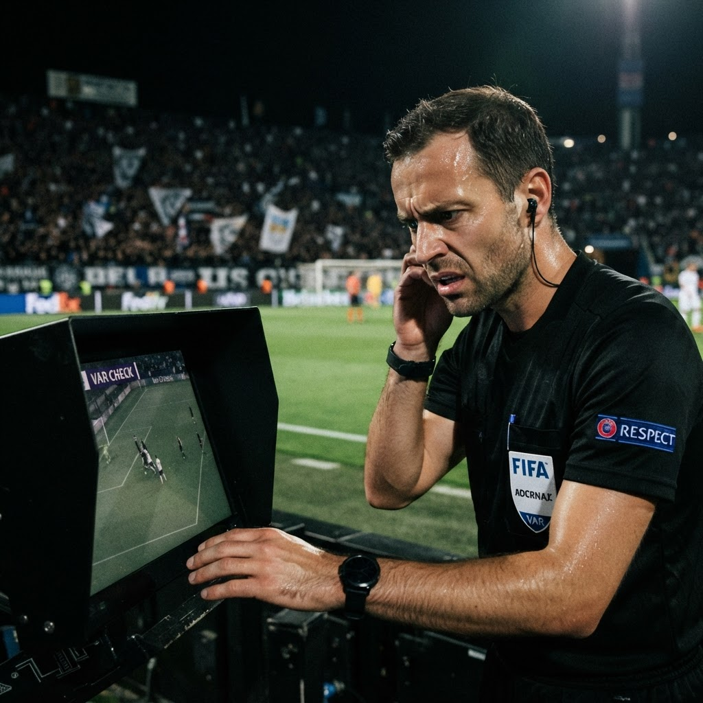 VAR: o único que assiste ao jogo mais de uma vez e ainda erra